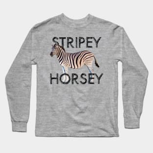 Stripey Horsey Long Sleeve T-Shirt